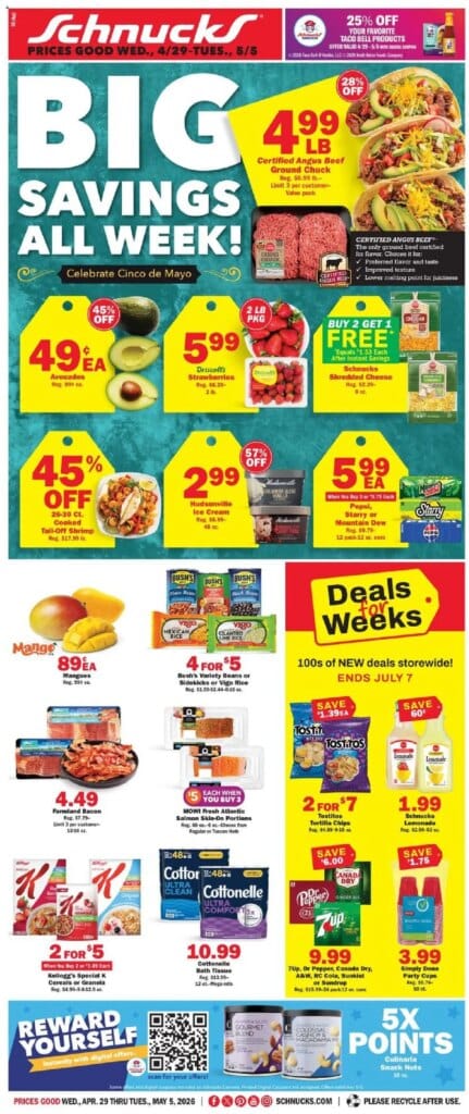Schnucks Ad This Week: Top Offers for April 29 to May 5 2026