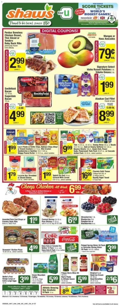 Shaw’s Ad This Week: Exciting Offers April 29 to May 5 2026