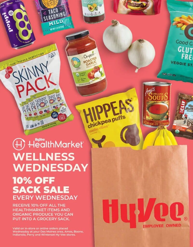 HyVee Wellness Wednesday Sack Sale This Week April 29 to May 5 2026