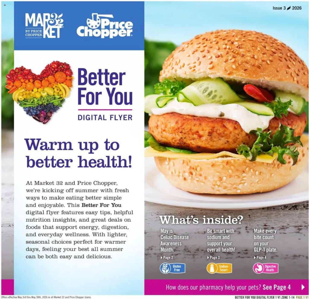Price Chopper Better For You Offers This Week April 29 to May 5 2026