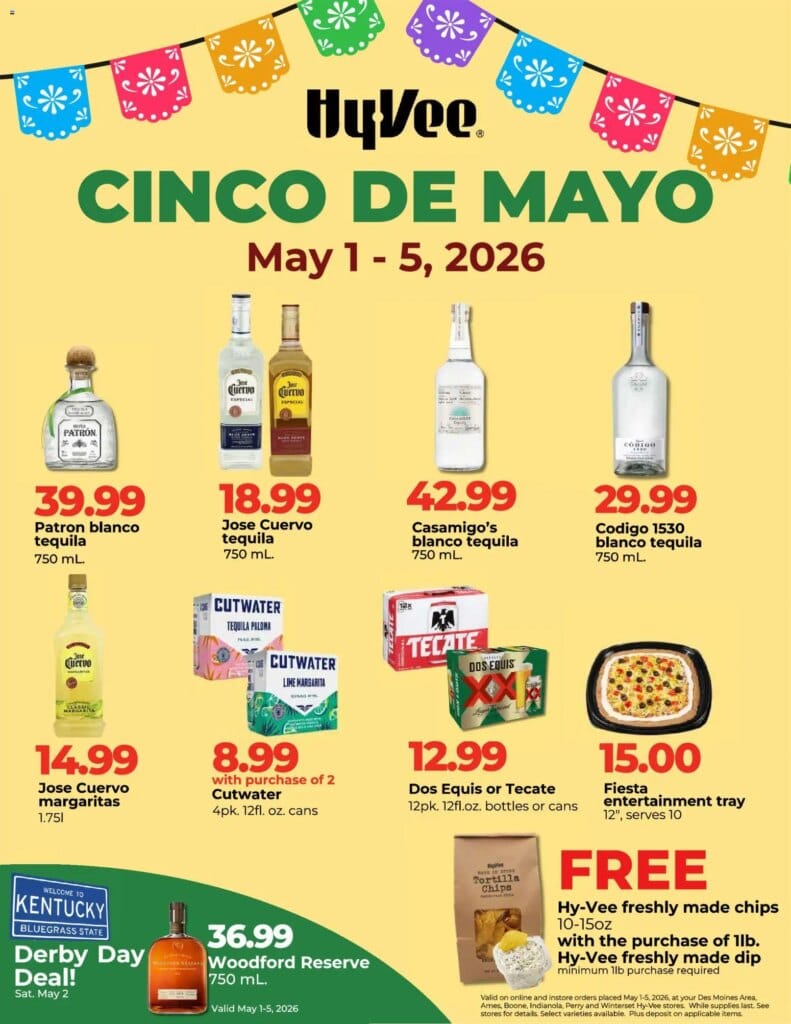 HyVee Cinco De Mayo Specials April 29 to May 5 2026 This Week