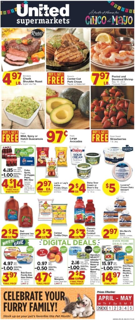 United Supermarkets Ad This Week April 29 to May 5 2026 – Unbeatable Offers