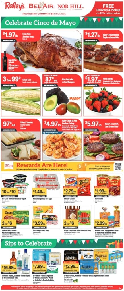 Raley’s Ad This Week April 29 to May 5 2026 – Incredible Offers Await!