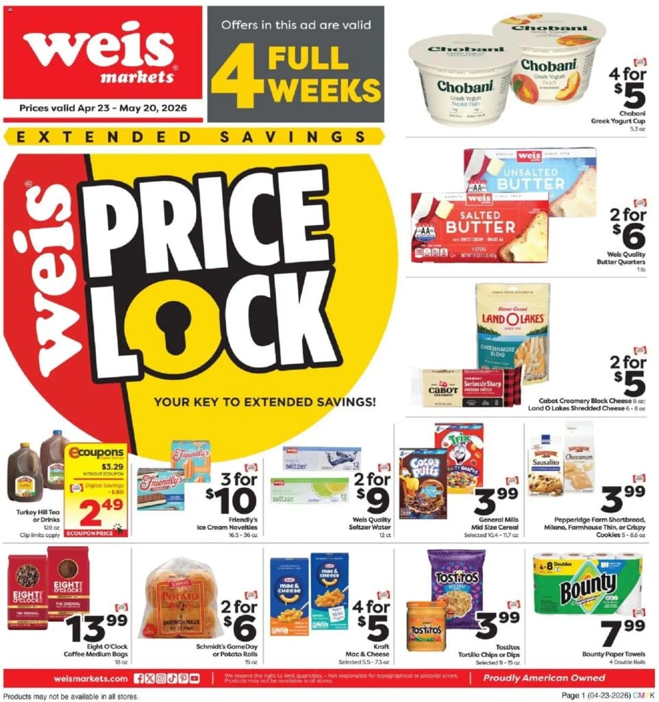 Weis Ad This Week April 29 to May 5 2026 – Special Flyer Deals