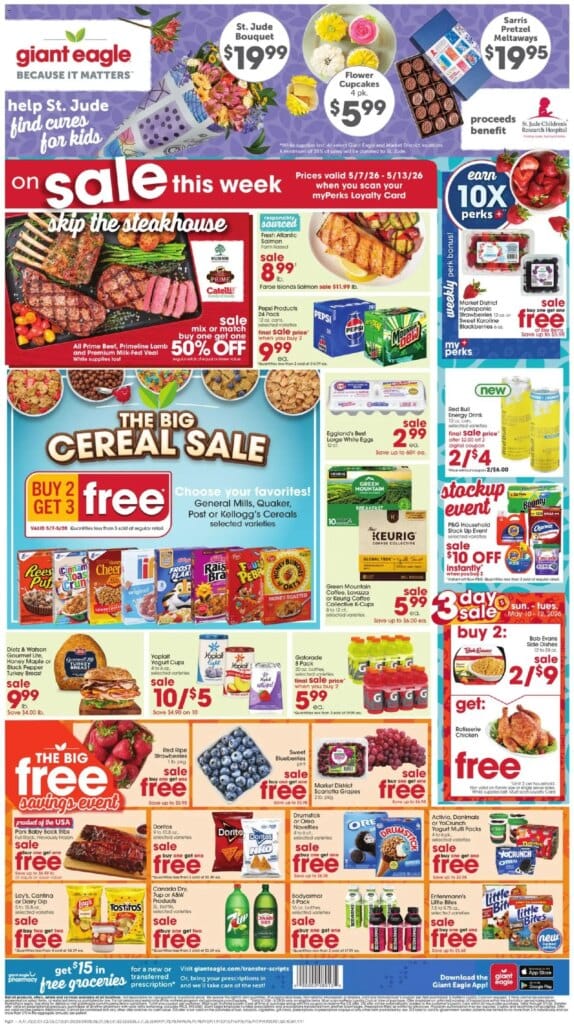 Giant Eagle Ad This Week April 29 to May 5 2026 - Incredible Savings Await! 4 Giant Eagle Ad This Week April 29 to May 5 2026 – Incredible Savings Await!
