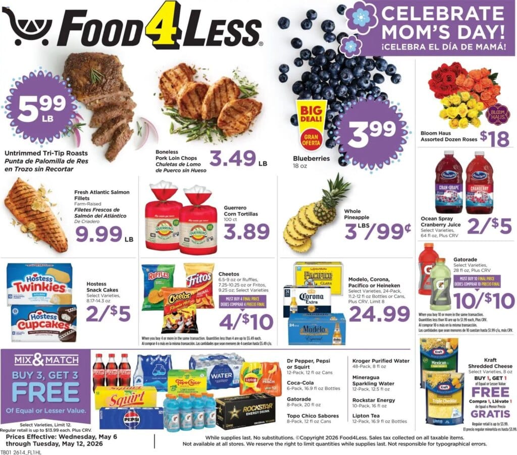 Food 4 Less Ad This Week: Exciting Deals from April 29 to May 5 2026