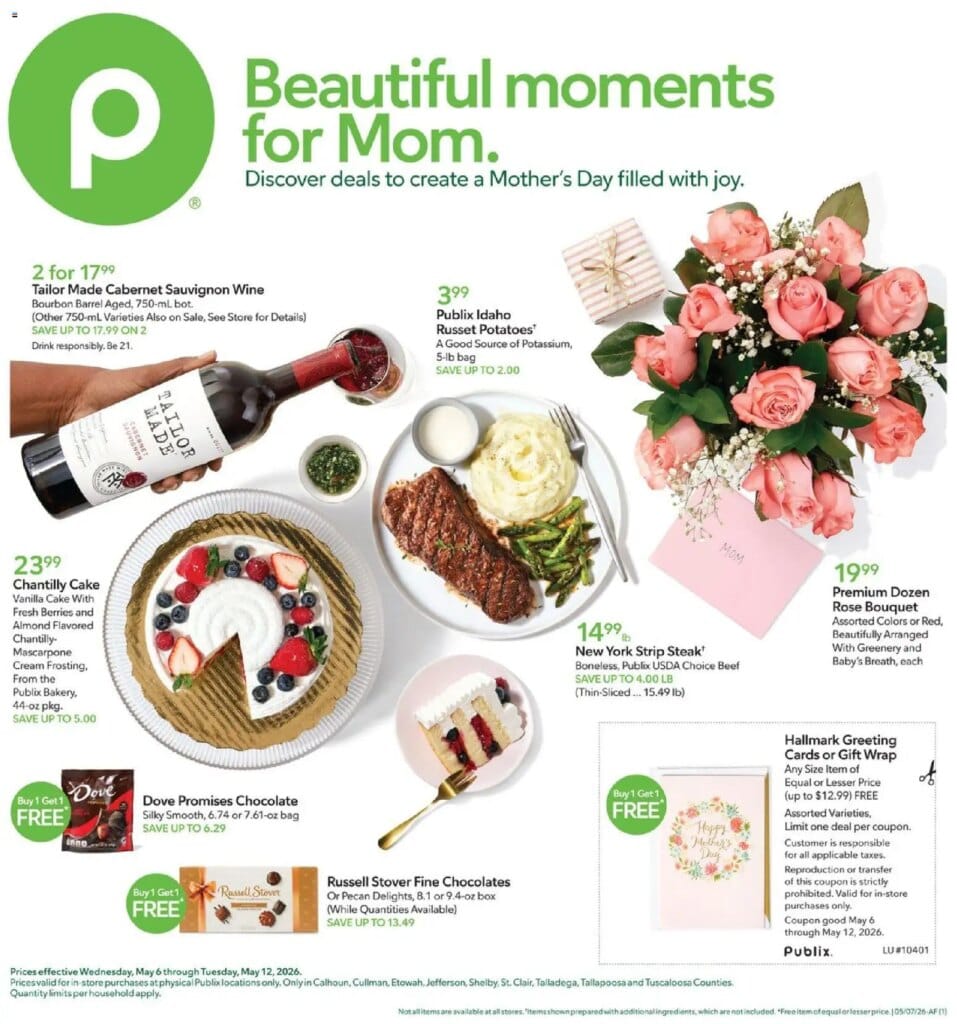Publix Weekly Ad This Week April 29 to May 5 2026 – Exciting Offers Await!
