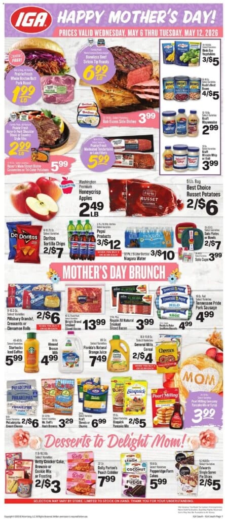 IGA Weekly Ad This Week April 29 to May 5 2026 – Exciting Specials Await