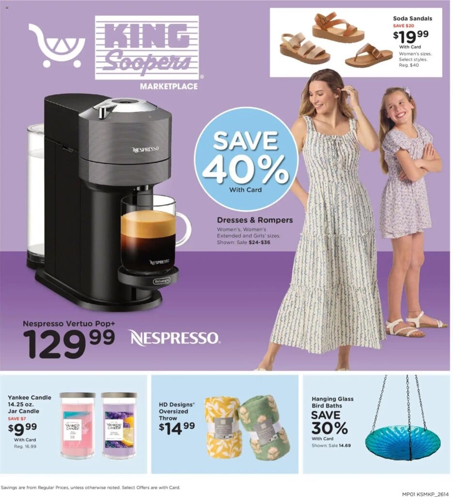 King Soopers Home & Apparel Deals April 29 to May 5 2026 This Week