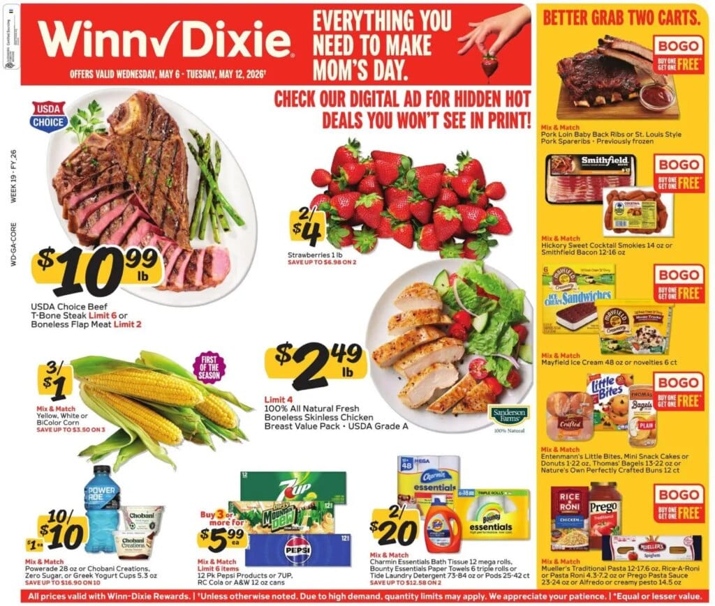 Winn Dixie Ad This Week for April 29 to May 5 2026 – Amazing Offers Inside