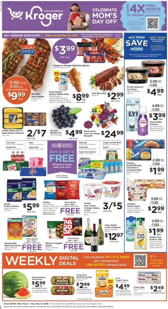 Kroger Weekly Ad This Week April 29 to May 5 2026 – Exciting Flyers Inside