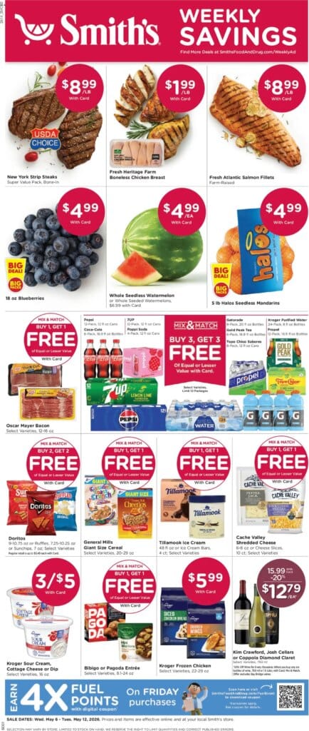 Smith’s Weekly Ad This Week: Hot Deals April 29 to May 5 2026