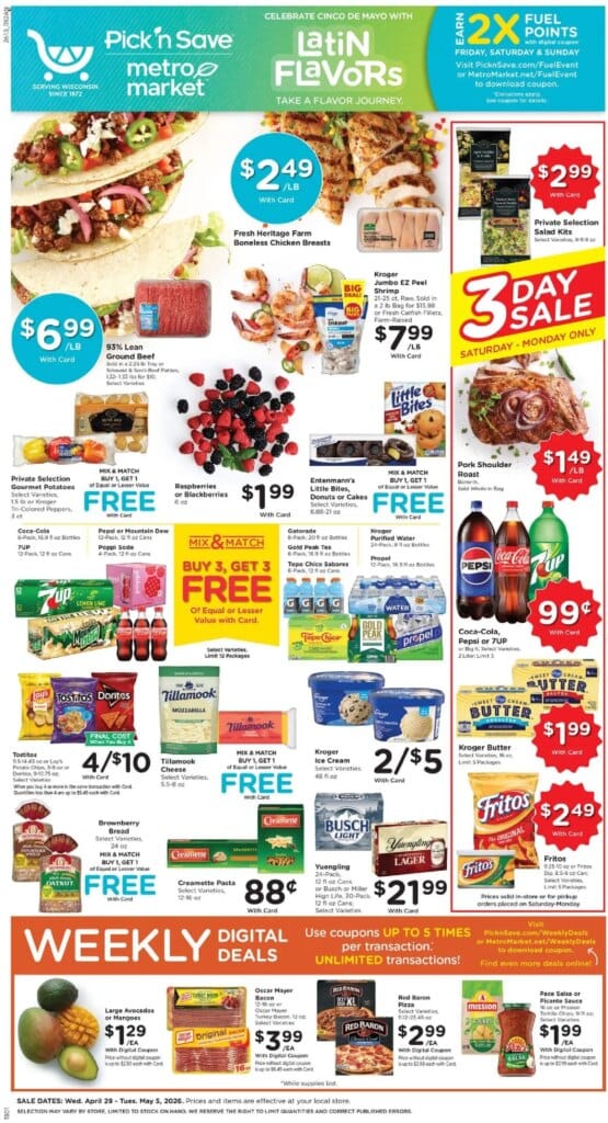 Pick ‘n Save Ad This Week: Best Deals April 29 to May 5 2026 8 Pick ‘n Save Ad This Week: Best Deals April 29 to May 5 2026