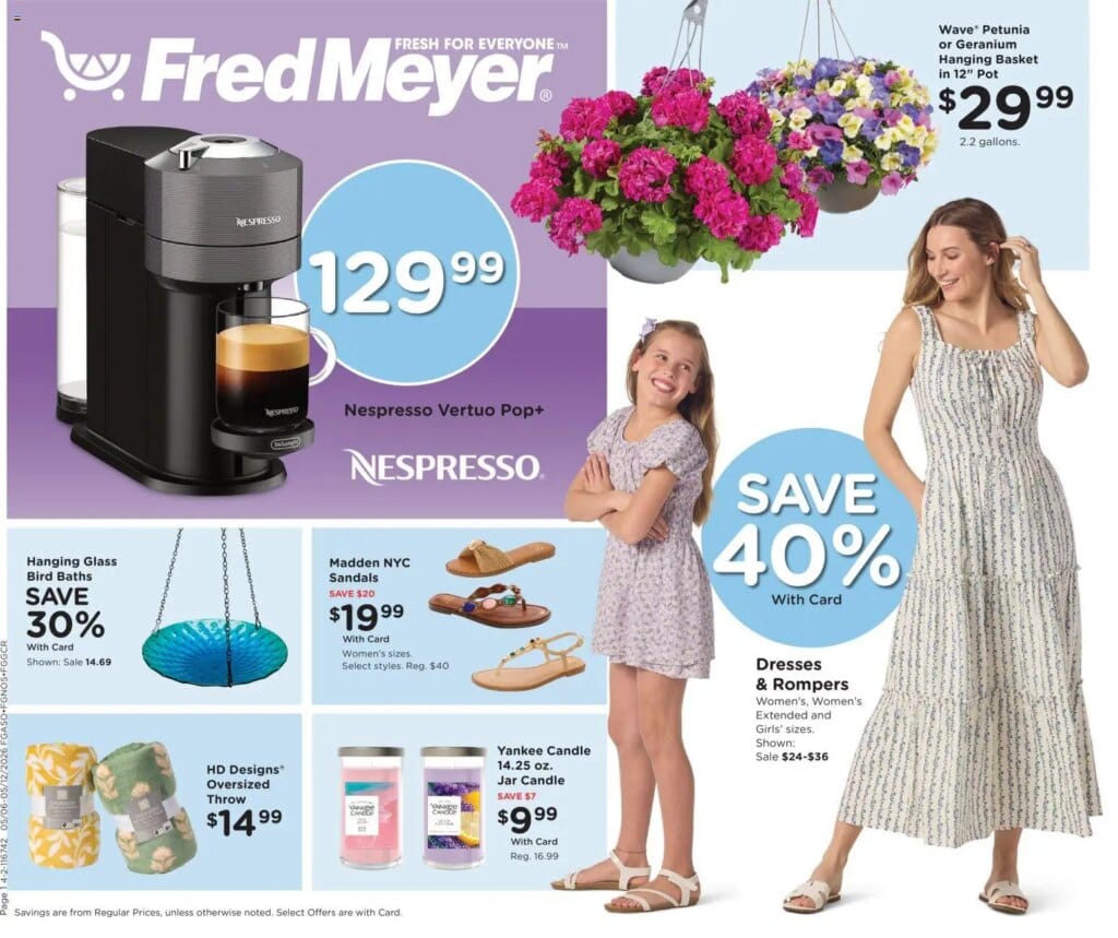 Fred Meyer Home & Apparel Offers This Week April 29 to May 5 2026