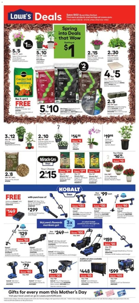 Lowe’s Ad This Week: Exciting Deals for April 29 to May 5 2026