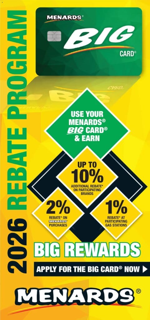 Menards Big Rewards Catalog Offers This Week April 29 to May 5 2026