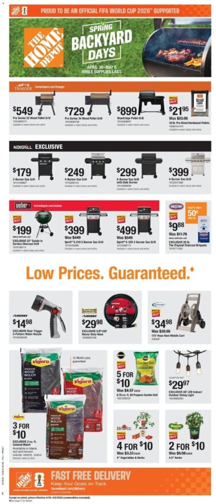 Home Depot Ad This Week: Amazing Deals April 30 to May 6 2026!