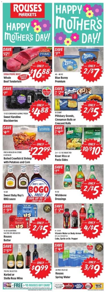 Rouses Weekly Ad This Week: Hot Deals May 6 to May 13 2026!