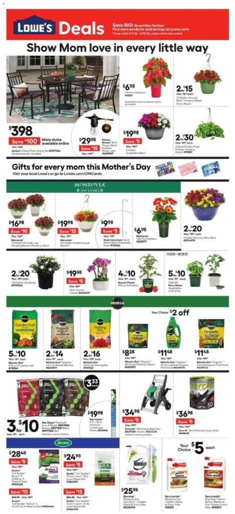 Lowe’s Weekly Ad This Week: Incredible Deals May 7 to May 13 2026