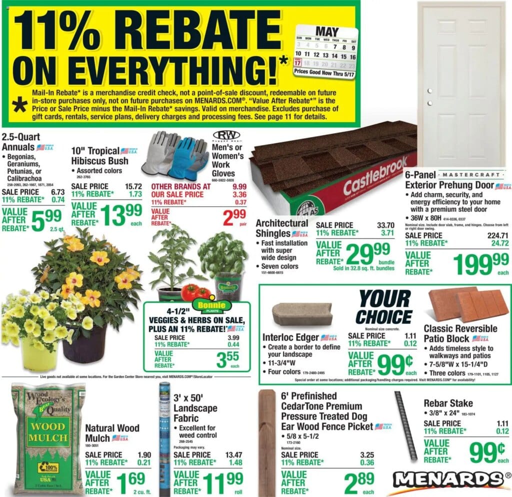 Menards – Weekly Ad This Week April 29 to May 5 2026 – Hot Savings Inside