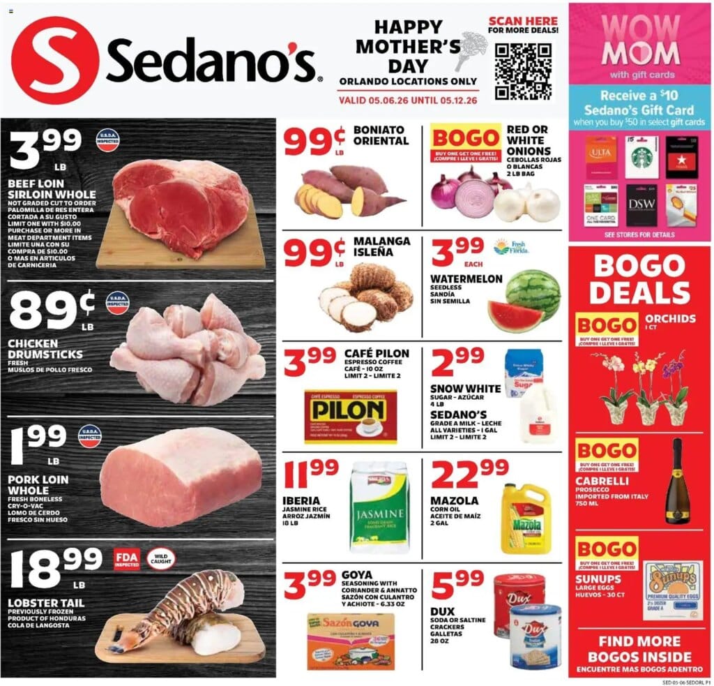 Sedano’s Weekly Ad This Week: Amazing Offers May 6 to May 12 2026