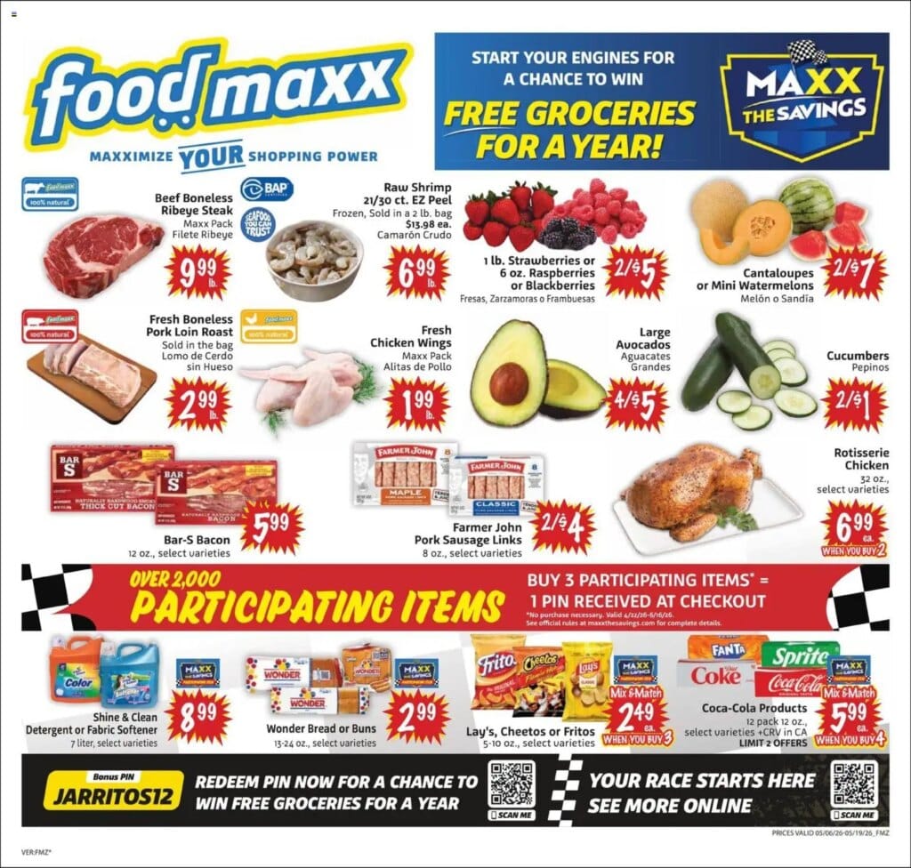 FoodMaxx Weekly Deals May 6 to May 19 2026 – Limited Time Offers!