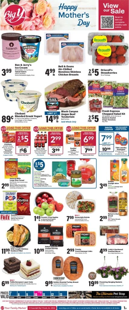 Exciting Big Y Weekly Ad This Week: May 7 to May 13 2026 Savings Await!