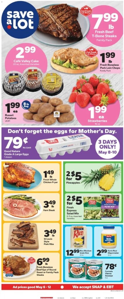 Save a Lot Weekly Ad This Week: May 6 to May 12 2026 Deals Await!
