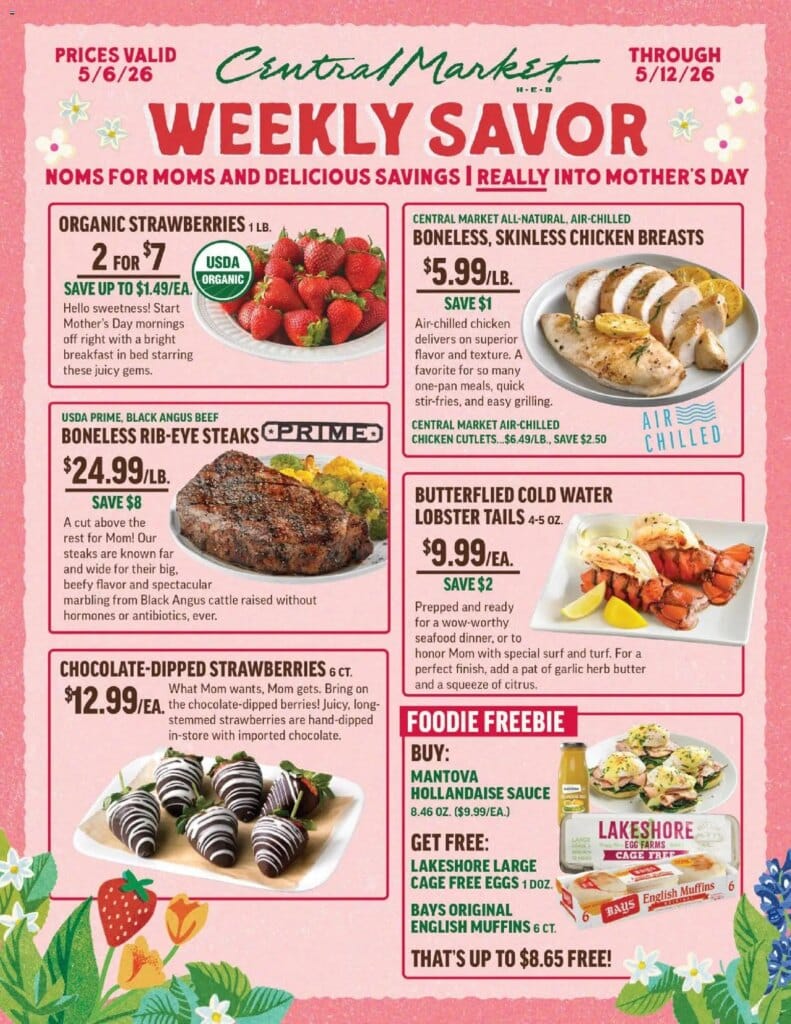 Central Market Savings This Week: May 6 to May 12 2026 Flyer