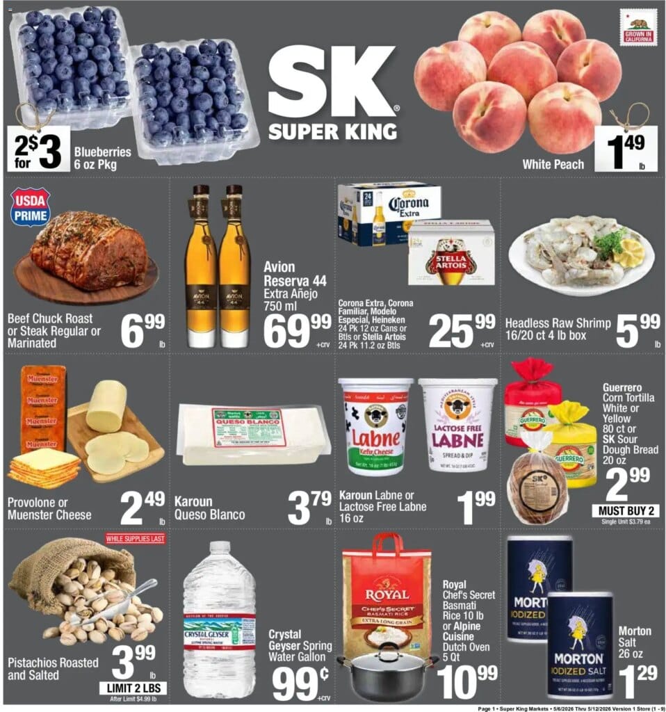 Unbeatable Savings at Super King Weekly Ad May 6 to May 12 2026!