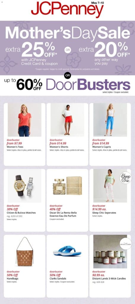 JCPenney Weekly Ad This Week: May 7 to May 10 2026 Specials Await!