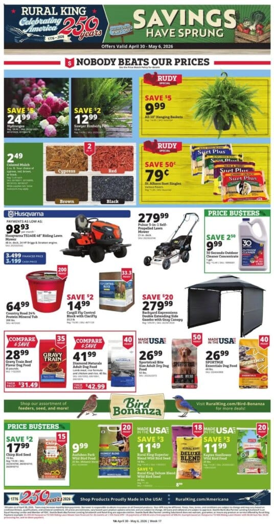 Rural King Ad This Week: Exciting Deals April 30 to May 6 2026!