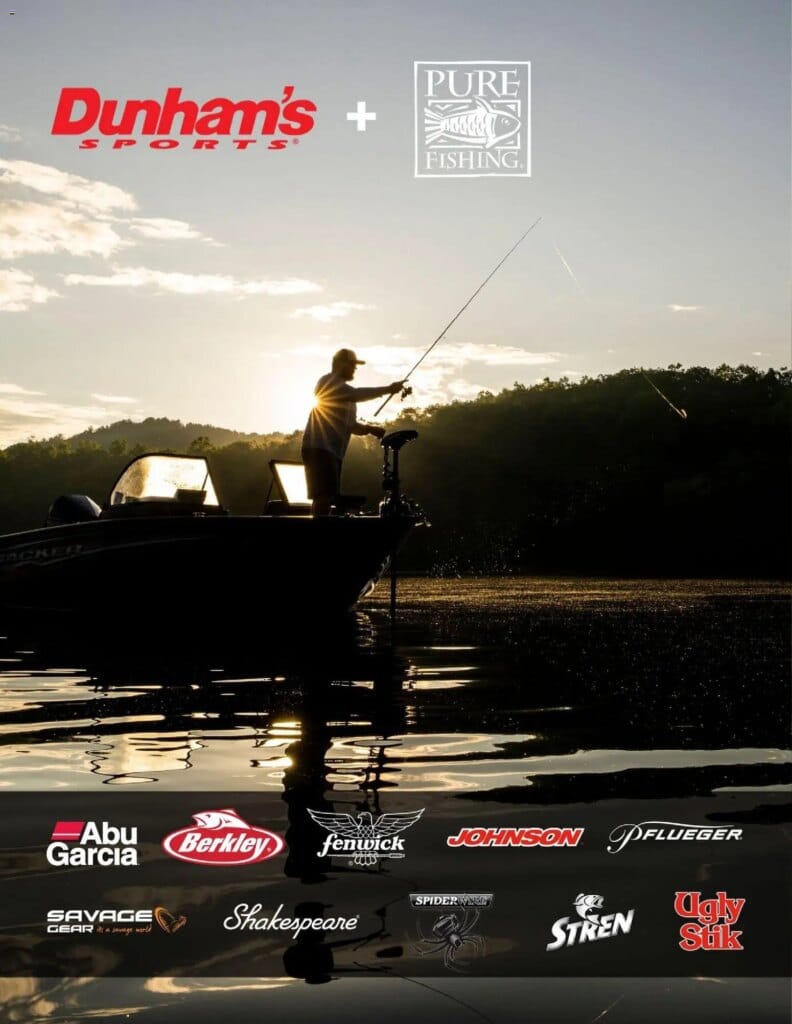 Dunham's Sports Pure Fishing Guide Offers This Week: May 7 to July 15 2026 8 Dunham’s Sports Pure Fishing Guide Offers This Week: May 7 to July 15 2026
