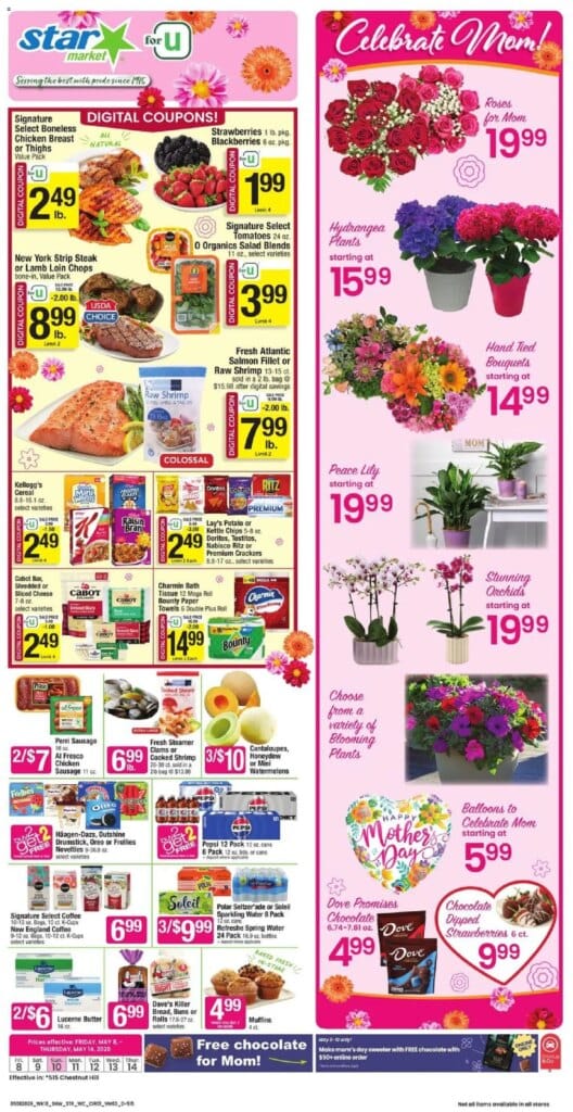 Star Market Weekly Ad This Week: May 8 to May 14 2026 Savings Inside!