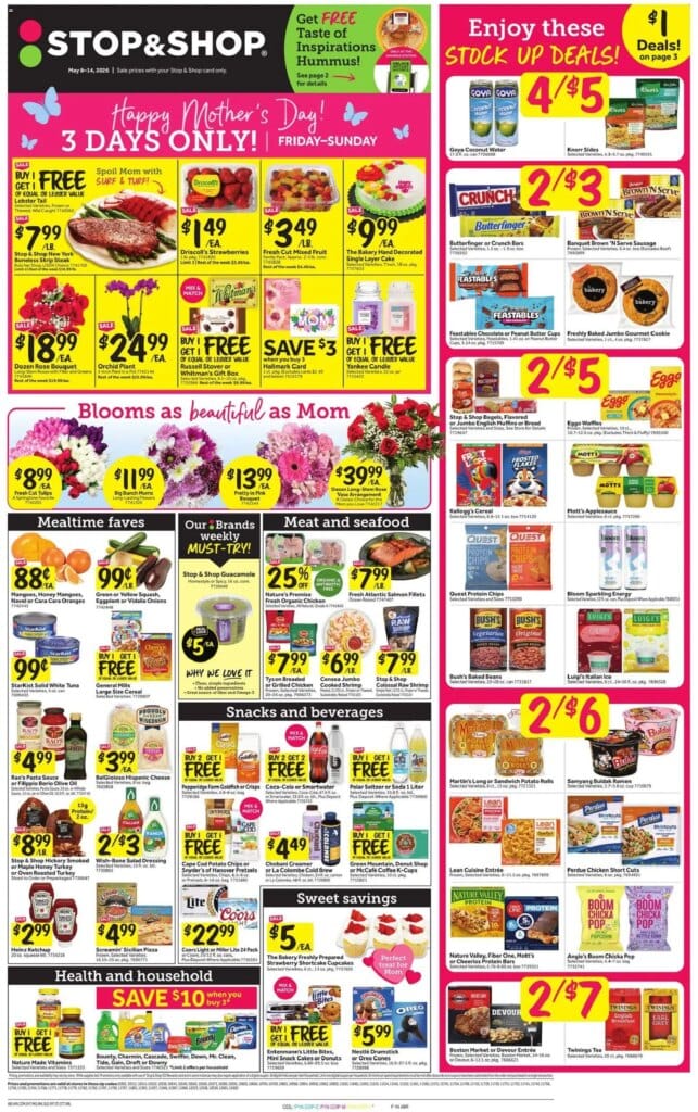 Stop & Shop Flyers This Week: Unbeatable Deals May 8 to May 14 2026