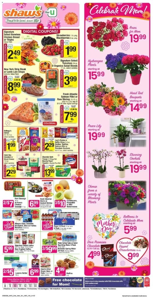 Shaw’s Weekly Ad This Week May 8 to May 14 2026 – Hot Savings Inside!