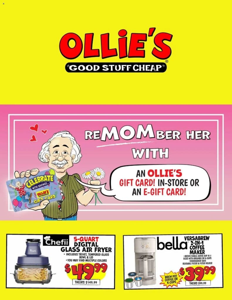 Grab Ollie's Hot Ad This Week: May 6 to May 10 2026 Savings Await! 5 Grab Ollie’s Hot Ad This Week: May 6 to May 10 2026 Savings Await!