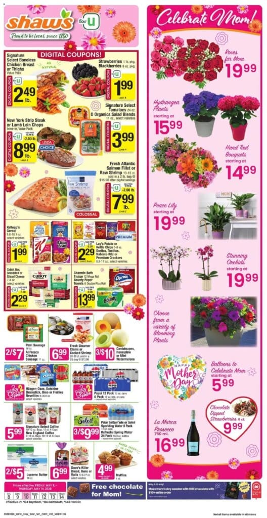 Shaw’s Weekly Ad This Week: Grab Incredible Offers May 8 to May 14 2026!