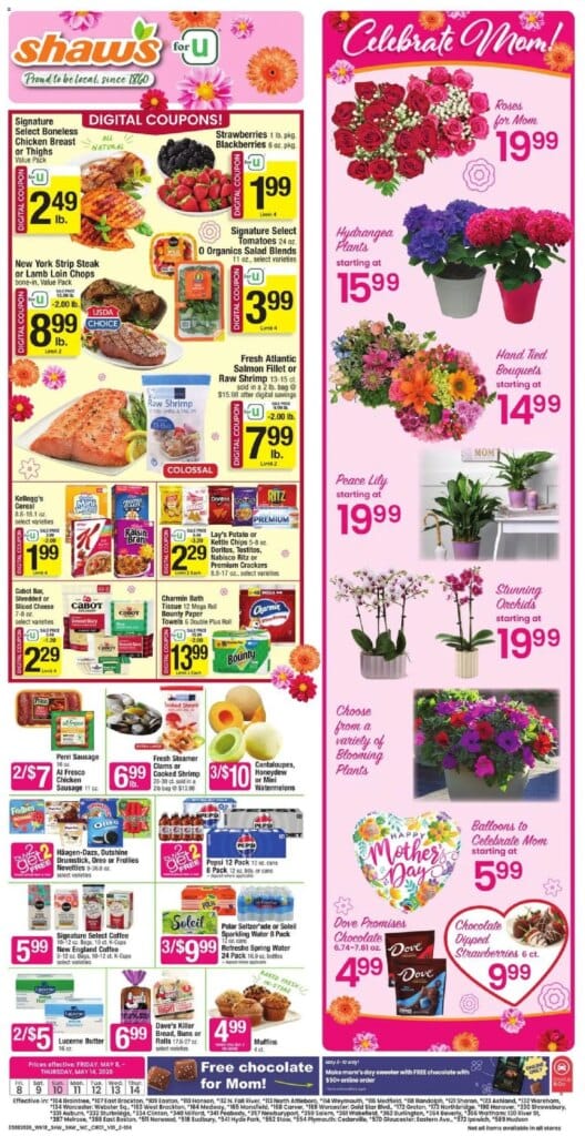 Shaw’s Weekly Ad This Week: Unbeatable Offers May 8 to May 14 2026