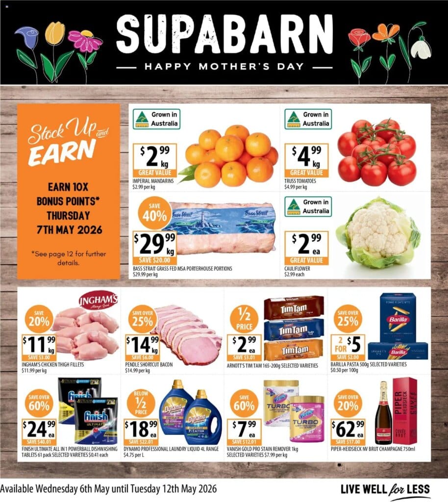 Supabarn Catalogue This Week: Hot Specials Starting May 6 2026!