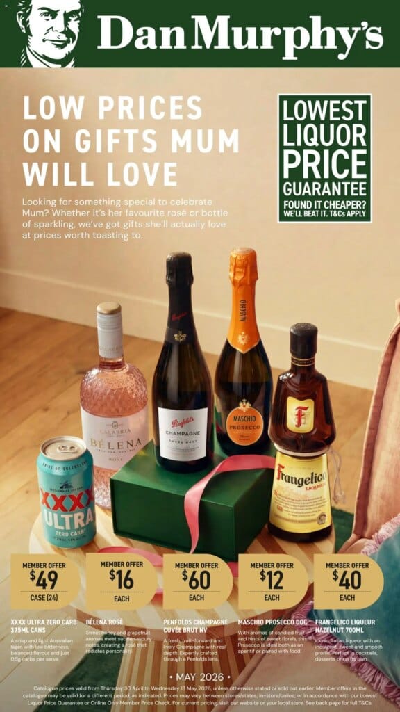 Massive Specials! Dan Murphy’s Catalogue This Week – April 30 2026 Brisbane