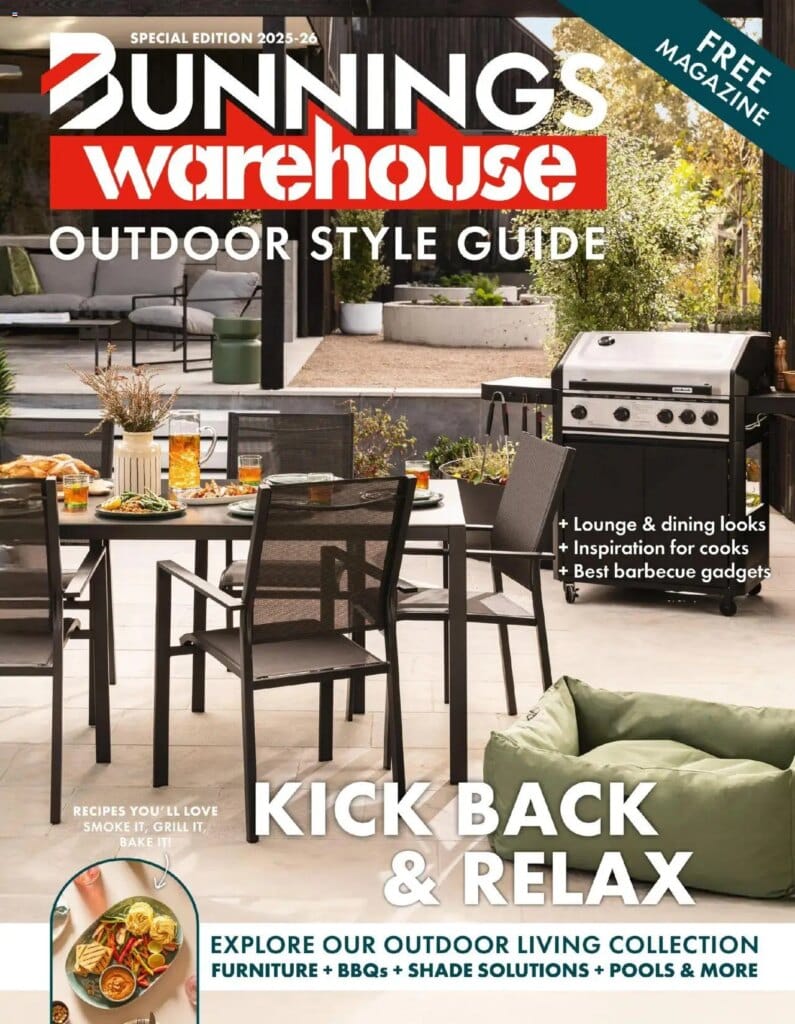 Bunnings Warehouse Outdoor Style Magazine 2025/26: Catalogue This Week August 25 2025