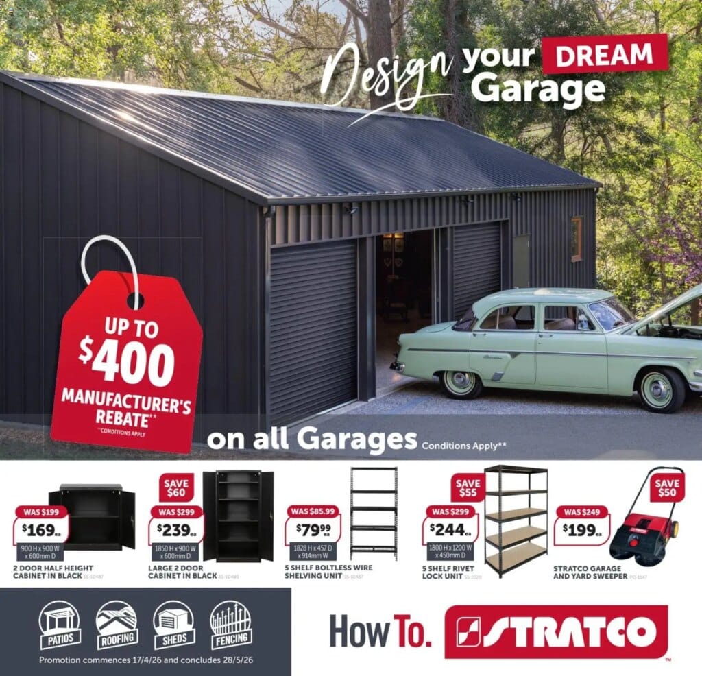 Stratco Catalogue This Week: Amazing Deals April 17 2026