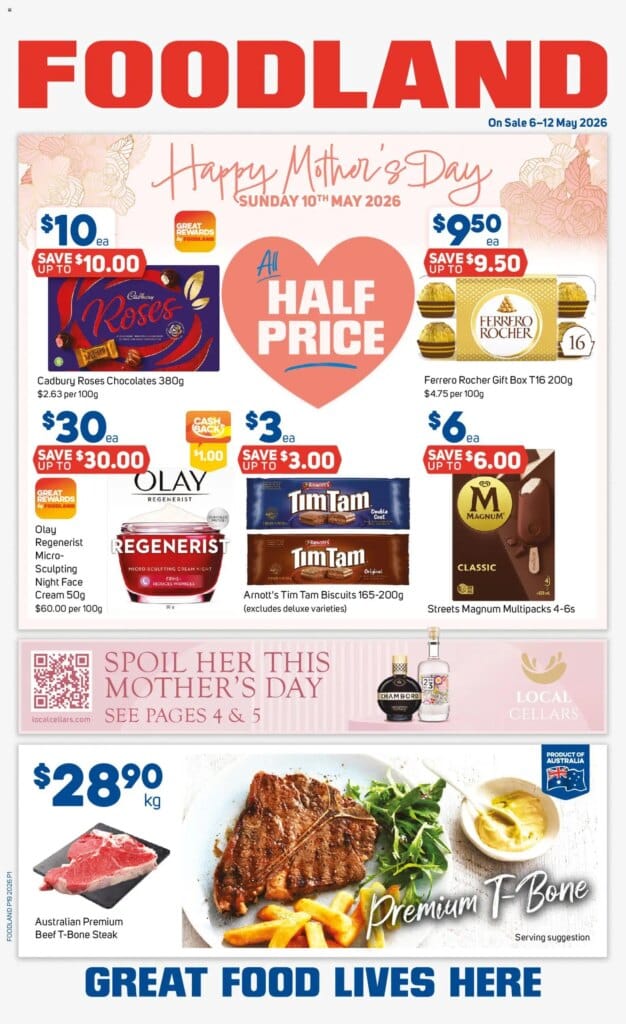 Foodland Catalogue This Week: Start Saving from May 6 2026! 1 Foodland Catalogue This Week: Start Saving from May 6 2026!