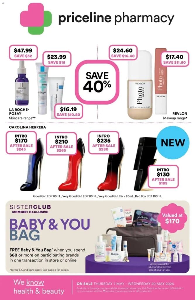 Priceline Pharmacy Catalogue This Week – Amazing Deals on May 6 2026