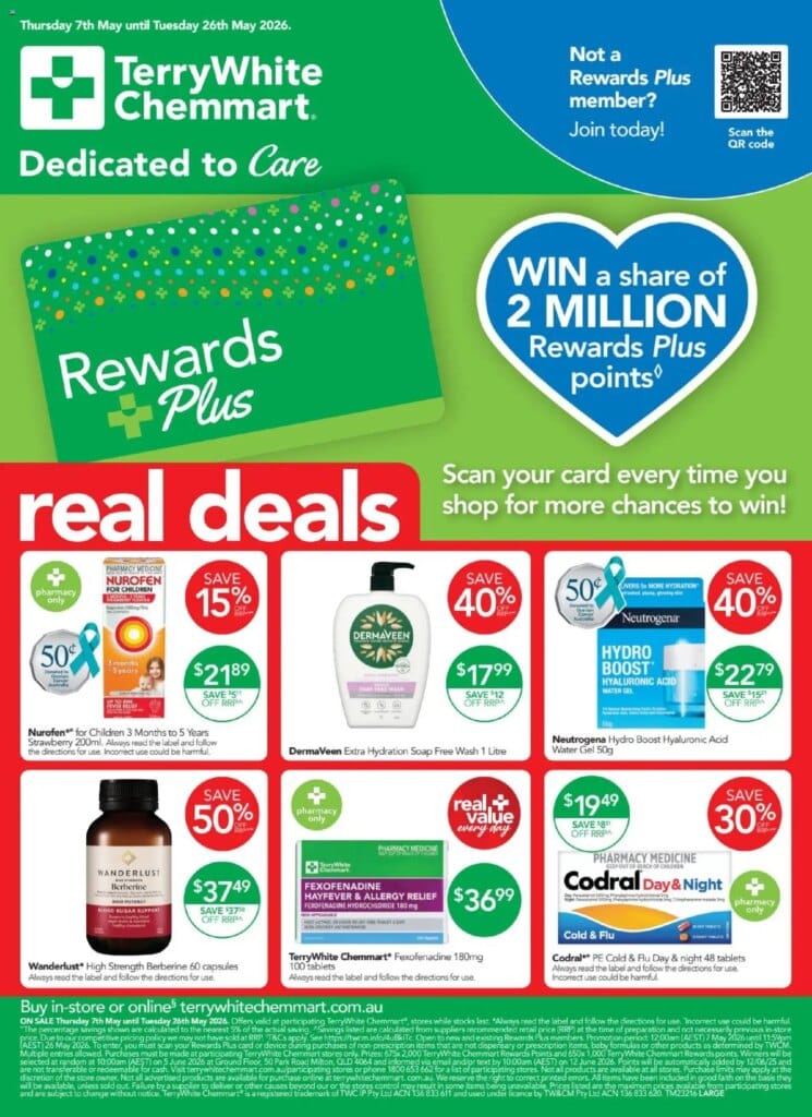Terry White Catalogue Aberglasslyn: May 7 Deals You Can’t Miss!