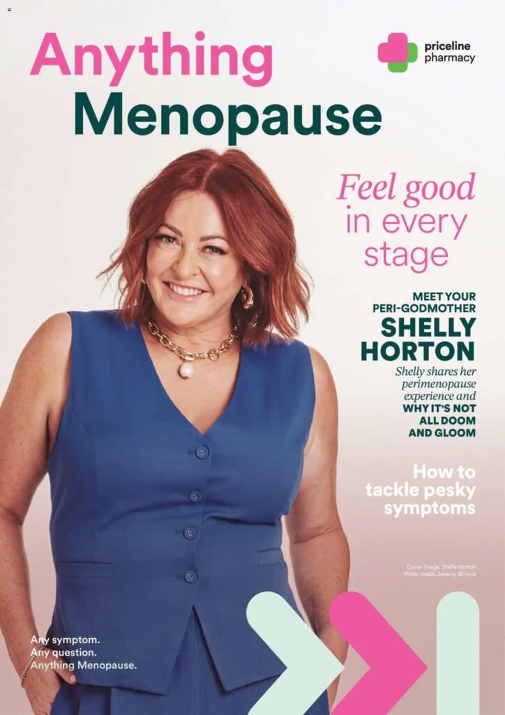 Priceline Pharmacy Anything Menopause Magazine Specials for October 2 2025