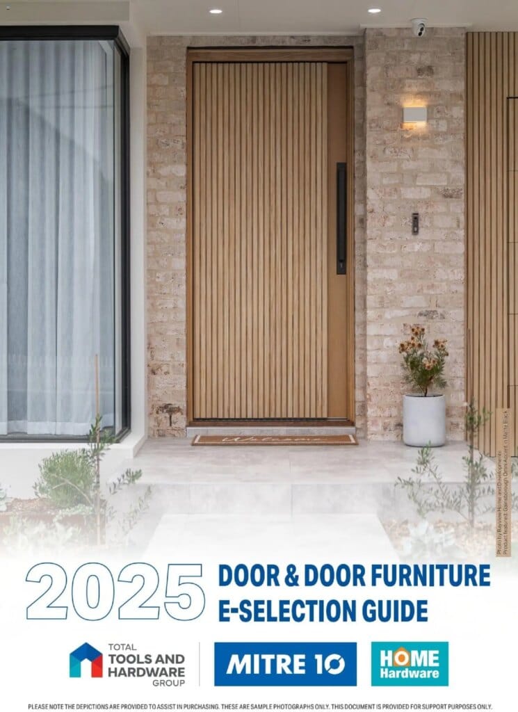 Mitre 10 Door & Door Furniture E-selection Guide 2025: February 5 Deals!