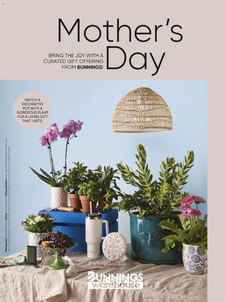 Bunnings Catalogue Mother’s Day: Hot Offers For April 24 2026!