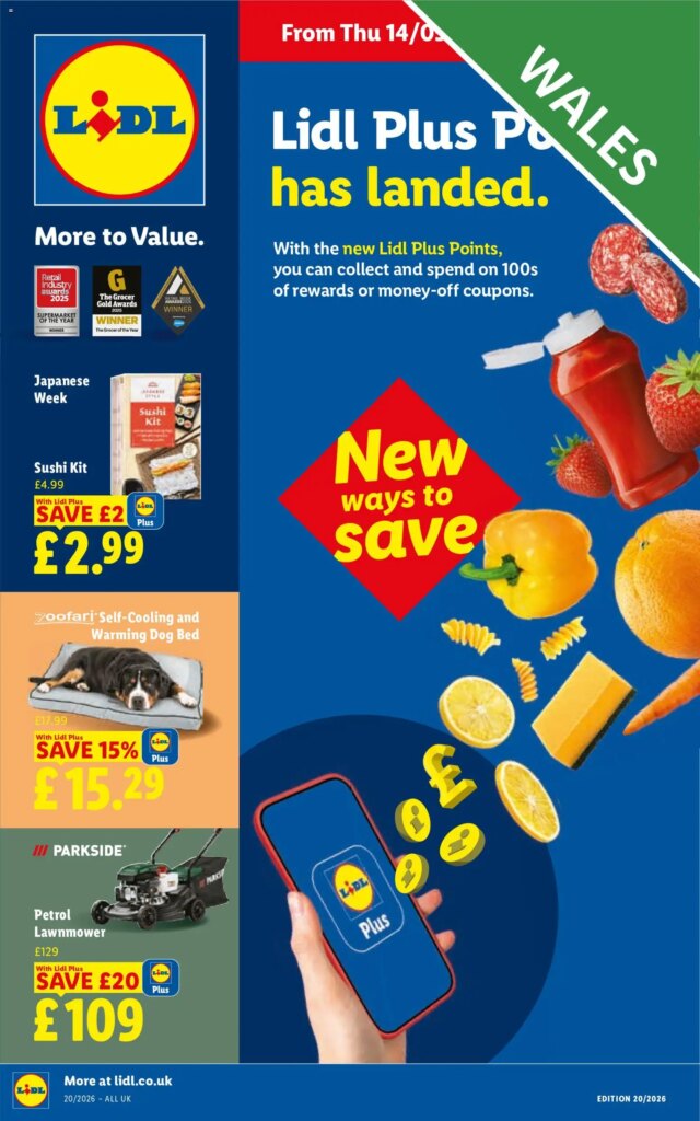Lidl – Weekly Wales Offers This Week: May 14 2026 Deals Await!